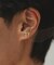 メタルスターピアス