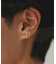 メタルスターピアス