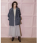 《S-LLsize》ウールカシミヤブレンド ミドルピーコート