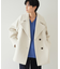 《S-LLsize》ウールカシミヤブレンド ミドルピーコート