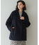 《S-LLsize》ウールカシミヤブレンド ミドルピーコート