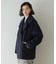 《S-LLsize》ウールカシミヤブレンド ミドルピーコート
