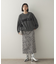 モールロゴジャカードニット【洗える】