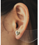 メタルハートビジューピアス