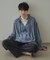【大草直子さんコラボ】フリルネックブラウス