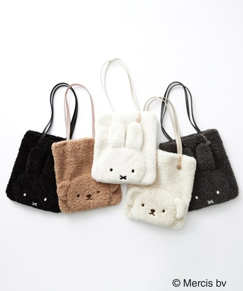Dick Bruna ボリストートバッグ コラボ】Dick Bruna × OPAQUE.CLIP A4サイズトートバッグ ボリス