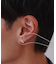 ビジュー×フェイクパールピアス