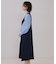 フハクスリーブニットワンピース【洗える】