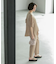 《6色展開/丈が選べる》美脚イージーテーパードパンツ/セットアップ対応【ストレッチ/洗濯機洗い可/防シワ】