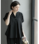 《7色展開/SS-LLサイズ》ストレッチスキッパーブラウス/セットアップ対応【洗濯機洗い可/防シワ】