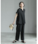 《7色展開/SS-LLサイズ》ストレッチスキッパーブラウス/セットアップ対応【洗濯機洗い可/防シワ】