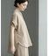 《7色展開/SS-LLサイズ》ストレッチスキッパーブラウス/セットアップ対応【洗濯機洗い可/防シワ】