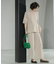 《6色展開/丈が選べる》美脚イージーワイドパンツ/セットアップ対応【ストレッチ/洗濯機洗い可/防シワ】