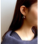 ねじりメタル×フェイクパールピアス