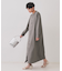 《andGIRL掲載》ビスチェセットシャツワンピース【洗濯機洗い可】