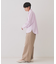 《andGIRL掲載》ストライプビスチェセットシャツ【洗濯機洗い可）】