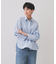 《andGIRL掲載》ストライプビスチェセットシャツ【洗濯機洗い可）】