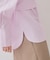 《andGIRL掲載》ストライプビスチェセットシャツ【洗濯機洗い可）】