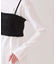 《ツインセット》シャーリングビスチェ×ロングTシャツ【洗濯機洗い可】
