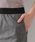 麻混ハイストレッチイージースティックパンツ【洗濯機洗い可】