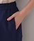 ストレッチジャカードイージーワイドパンツ/セットアップ対応可【洗濯機洗い可】