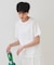 《ツインセット》スパンコールキャミ×Tシャツ【洗濯機洗い可】