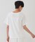 《ツインセット》スパンコールキャミ×Tシャツ【洗濯機洗い可】