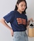 カラーロゴTシャツ【洗濯機洗い可】