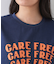 カラーロゴTシャツ【洗濯機洗い可】