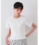 シャーリングショートTシャツ【洗濯機洗い可】