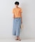 シャーリングショートTシャツ【洗濯機洗い可】