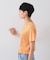 シャーリングショートTシャツ【洗濯機洗い可】