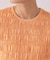 シャーリングショートTシャツ【洗濯機洗い可】