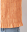 シャーリングショートTシャツ【洗濯機洗い可】