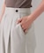 ストレッチデザインワイドパンツ/セットアップ対応可【UV/接触冷感/洗濯機洗い可/抗ピル】