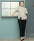 《S-LLサイズ》ハイストレッチスティックパンツ【洗濯機洗い可/接触冷感】
