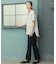 《5色展開/SS-LLサイズ》スキッパー金ボタンブラウス/セットアップ対応【防シワ/ストレッチ/洗濯機洗い可】