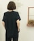 《5色展開/SS-LLサイズ》スキッパー金ボタンブラウス/セットアップ対応【防シワ/ストレッチ/洗濯機洗い可】