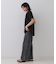 《5色展開/SS-LLサイズ》スキッパー金ボタンブラウス/セットアップ対応【防シワ/ストレッチ/洗濯機洗い可】