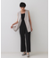 《丈が選べる/SS-LLサイズ》美脚ストレッチイージーワイドパンツ/セットアップ対応【防シワ/洗濯機洗い可/抗ピル】