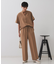 《丈が選べる/SS-LLサイズ》美脚ストレッチイージーワイドパンツ/セットアップ対応【防シワ/洗濯機洗い可/抗ピル】