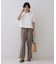 《丈が選べる/SS-LLサイズ》美脚ストレッチイージーワイドパンツ/セットアップ対応【防シワ/洗濯機洗い可/抗ピル】