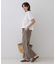 《丈が選べる/SS-LLサイズ》美脚ストレッチイージーワイドパンツ/セットアップ対応【防シワ/洗濯機洗い可/抗ピル】