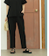《丈が選べる/SS-LLサイズ》美脚ストレッチイージーテーパードパンツ/セットアップ対応【防シワ/洗濯機洗い可/抗ピル】