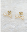 リボンモチーフピアス