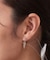 ワンタッチ細フープピアス