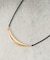 メタルバー×コードネックレス