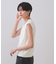変形ブロンズボタンニットベスト【洗濯機洗い可】
