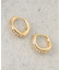 ワンタッチ キラビジューピアス