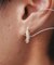 ワンタッチ キラビジューピアス